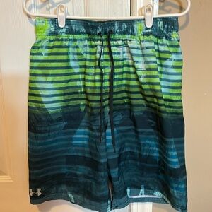 Men’s under armour bathing suit, size medium, longer style leg